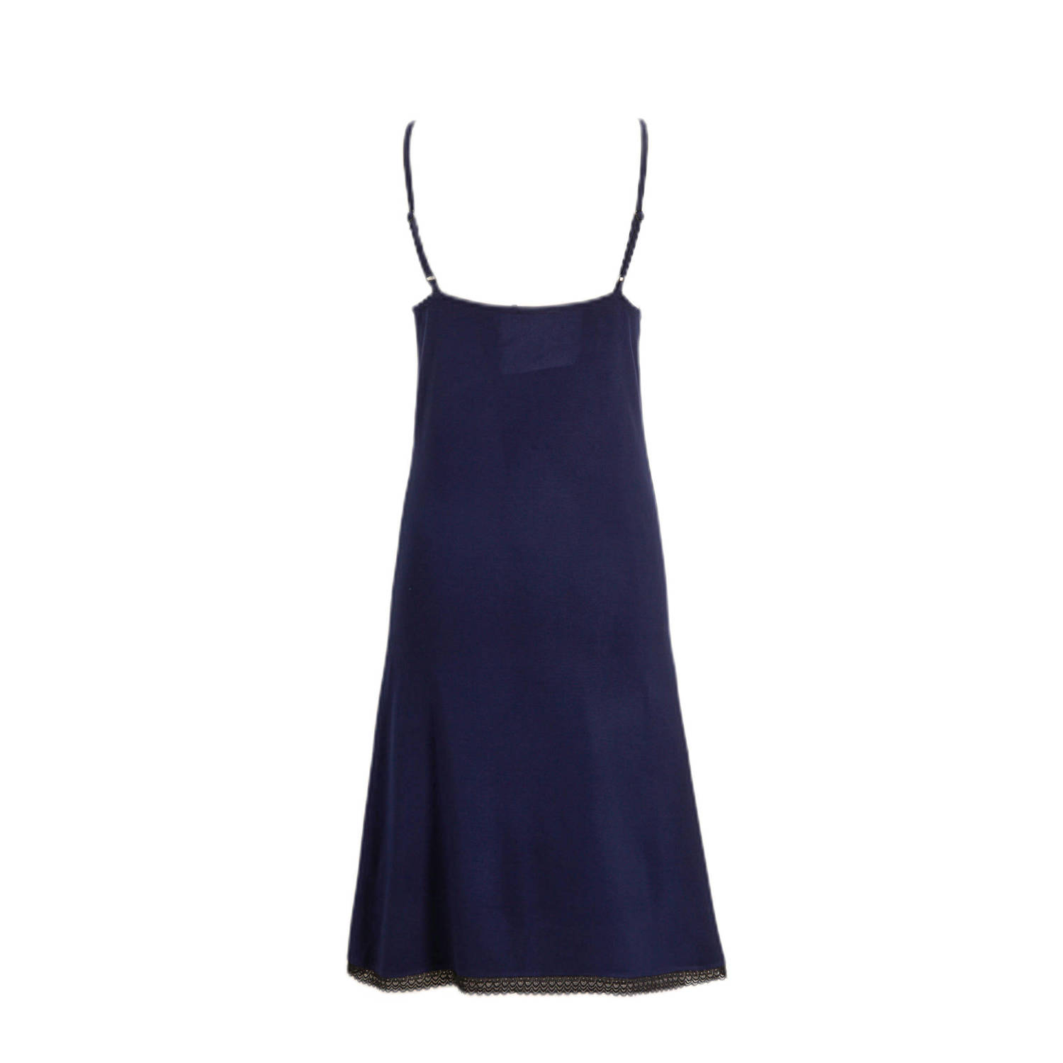 Dreamcovers slipdress donkerblauw zwart