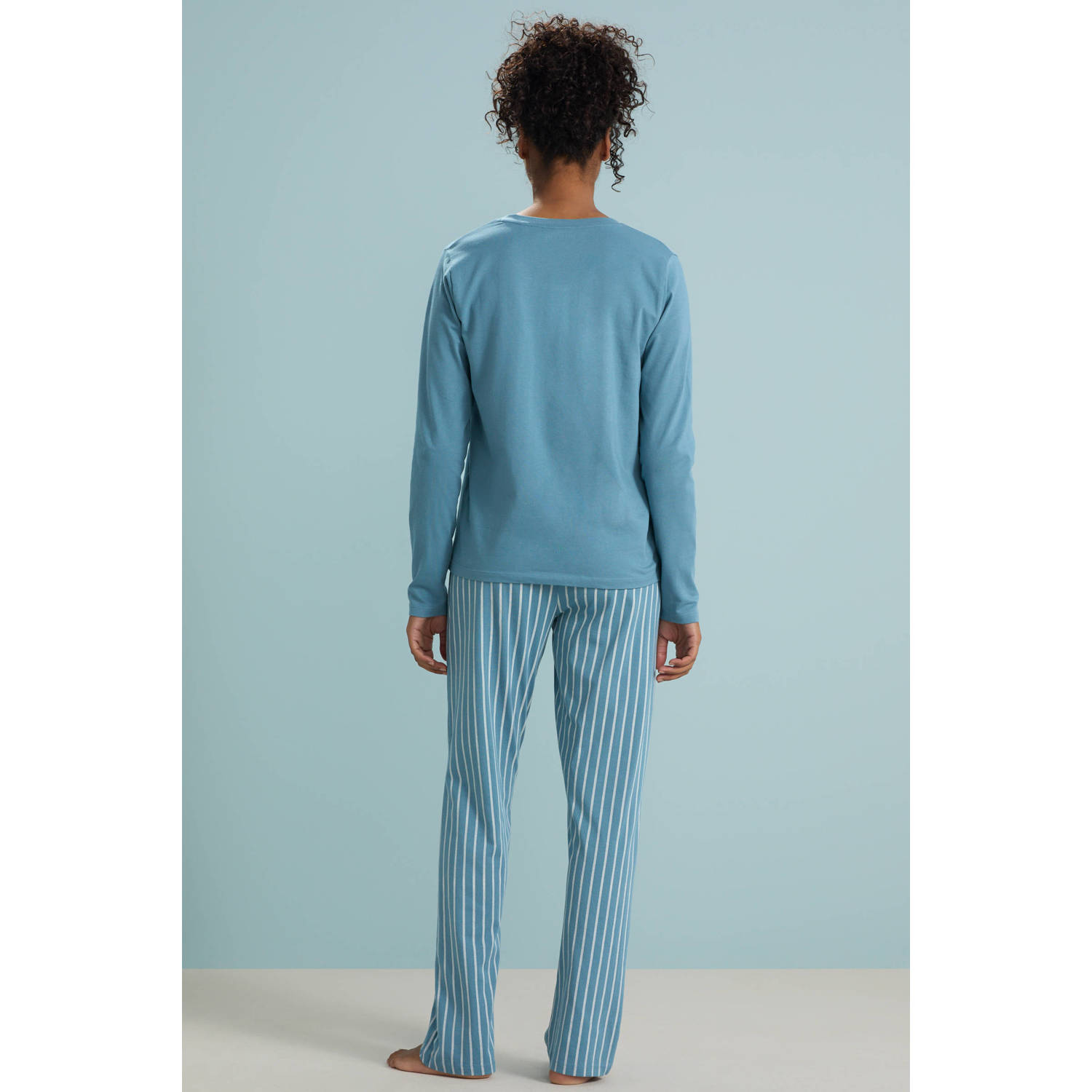 Dreamcovers pyjama blauw ecru