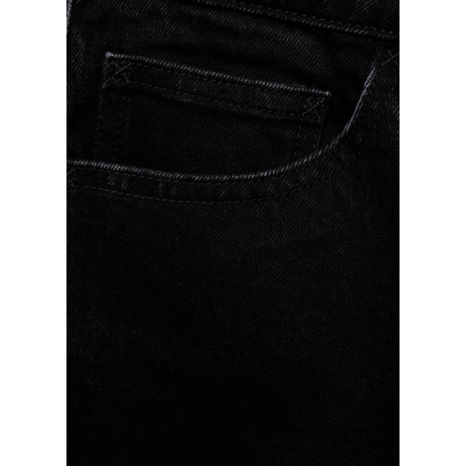 MANGO TEEN tapered fit jeans zwart