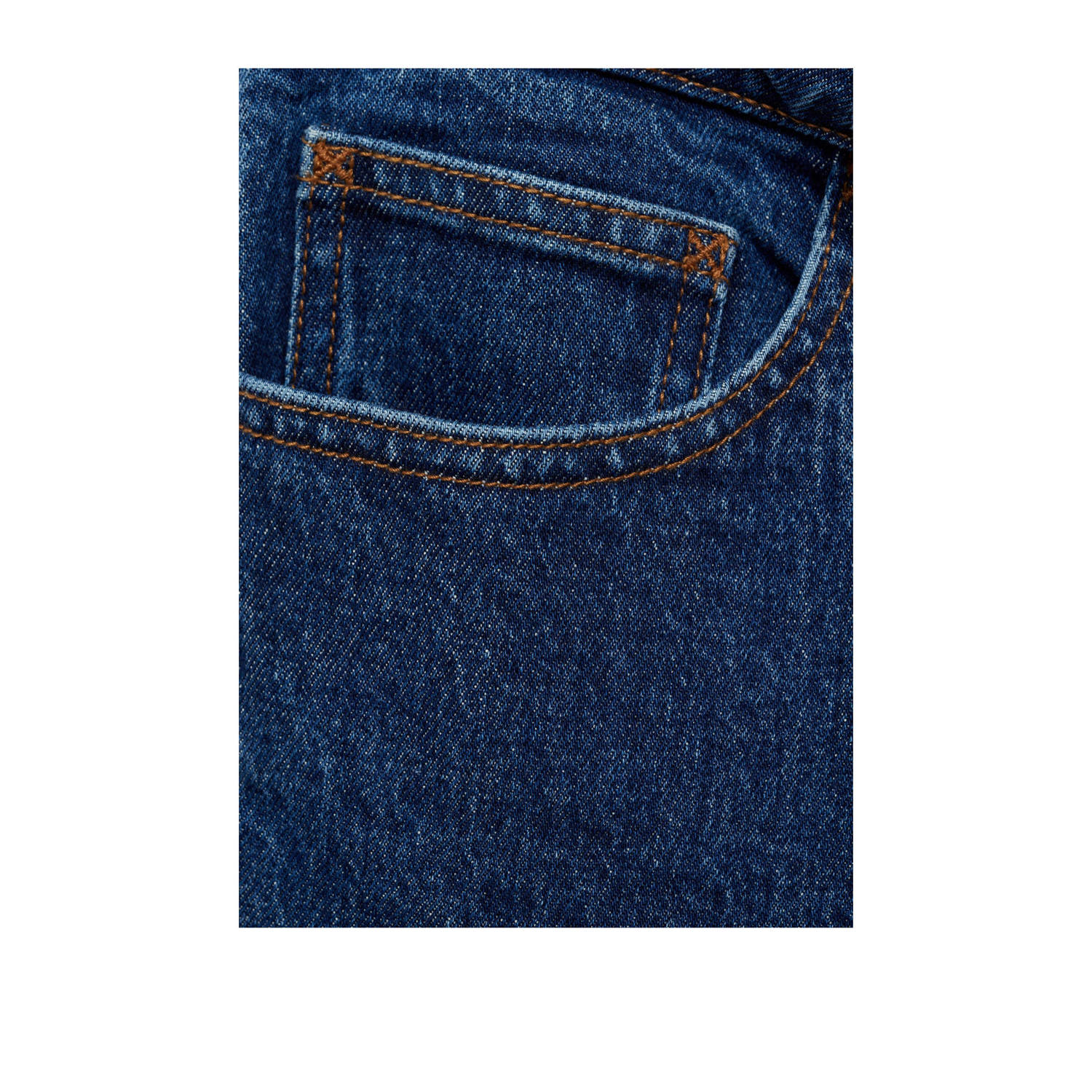 MANGO TEEN tapered fit jeans changeant blauw