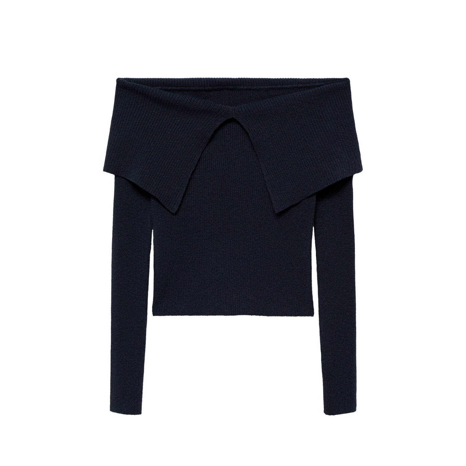 MANGO TEEN gebreide trui donkerblauw