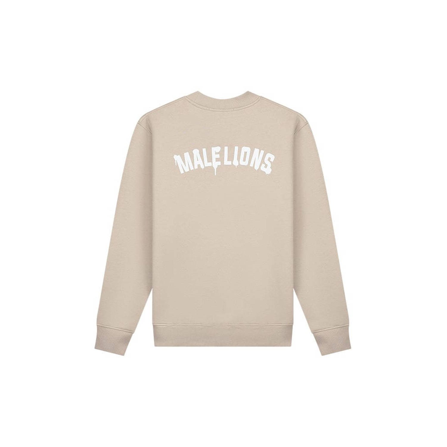 Malelions sweater beige