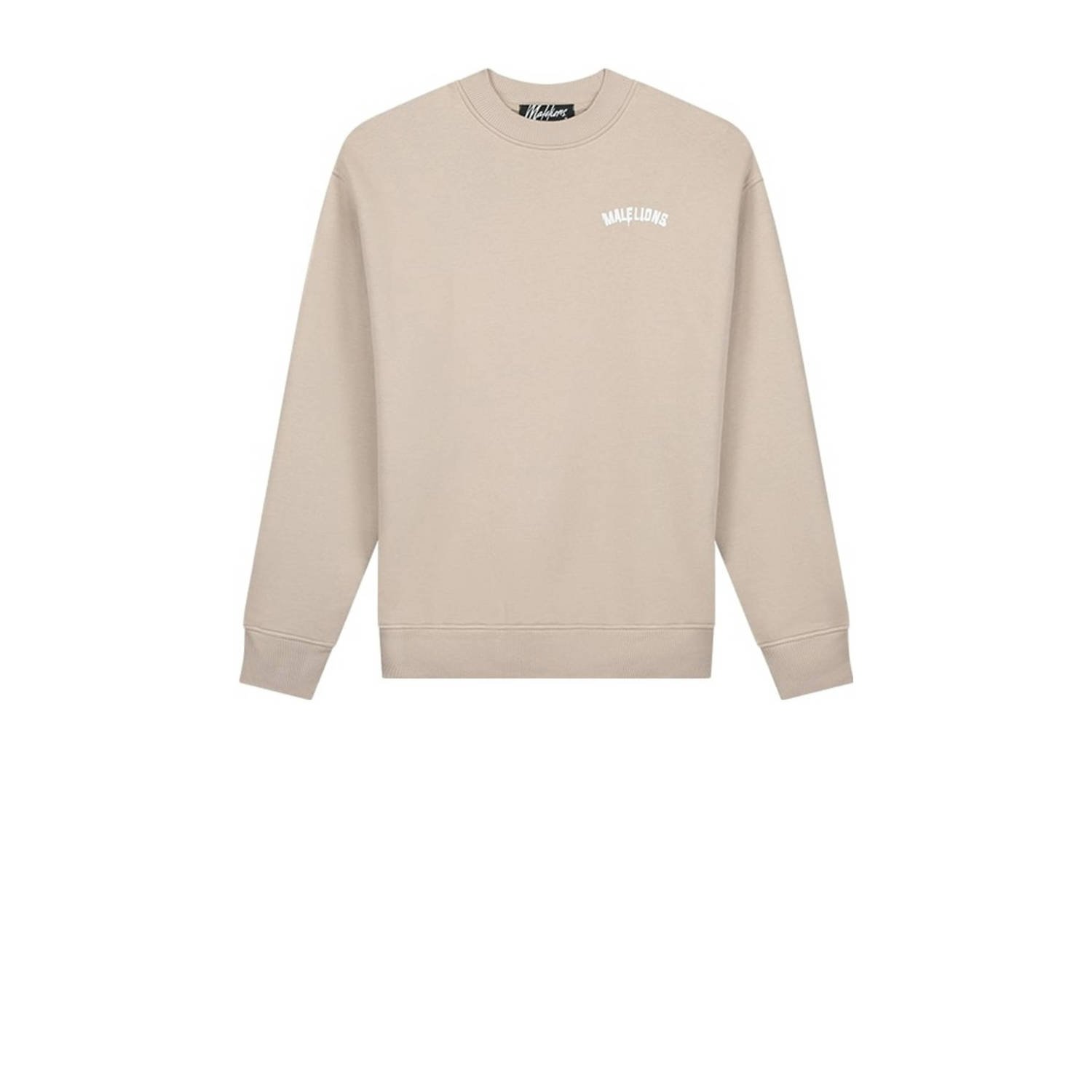 Malelions sweater beige