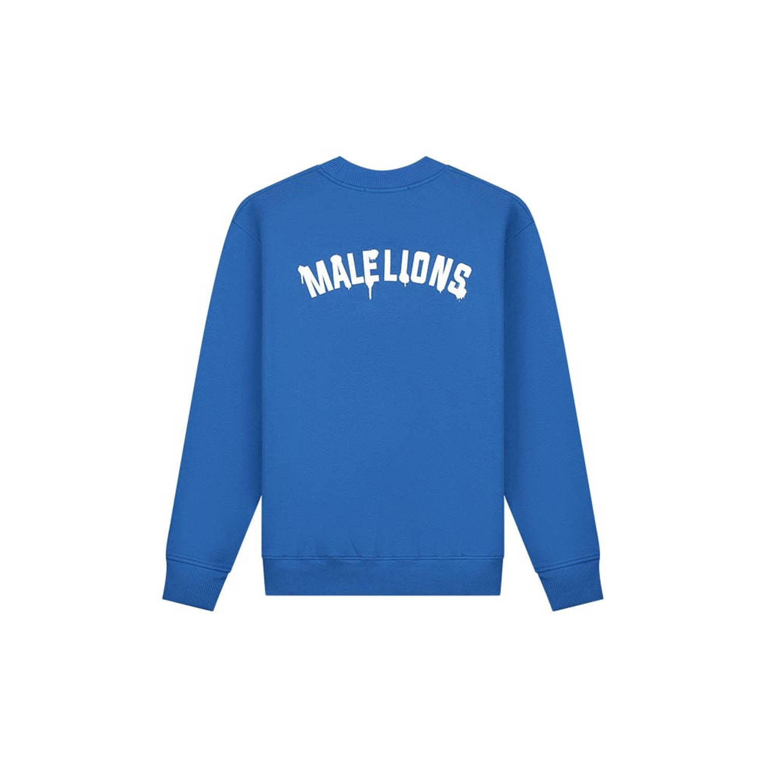 Malelions sweater blauw