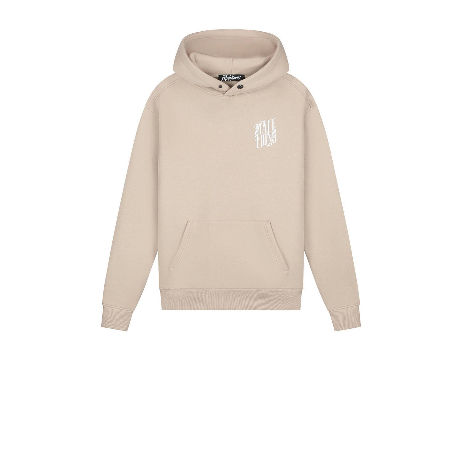 Malelions hoodie beige