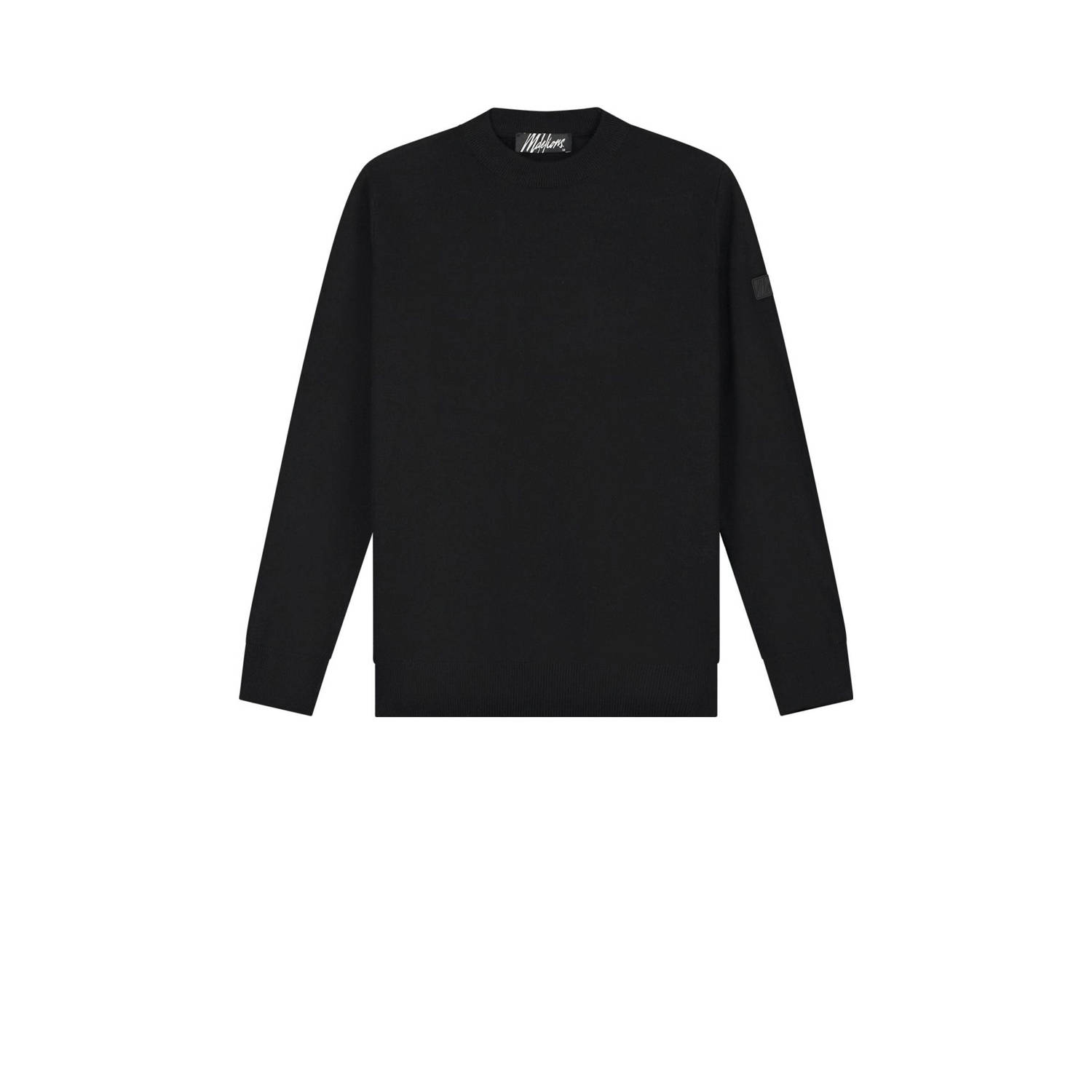 Malelions Knitted Crewneck Sweater Heren