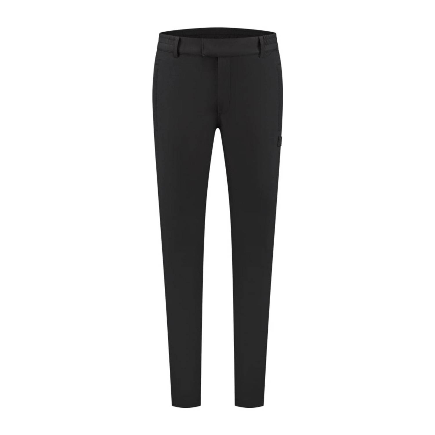 Malelions slim fit chino zwart