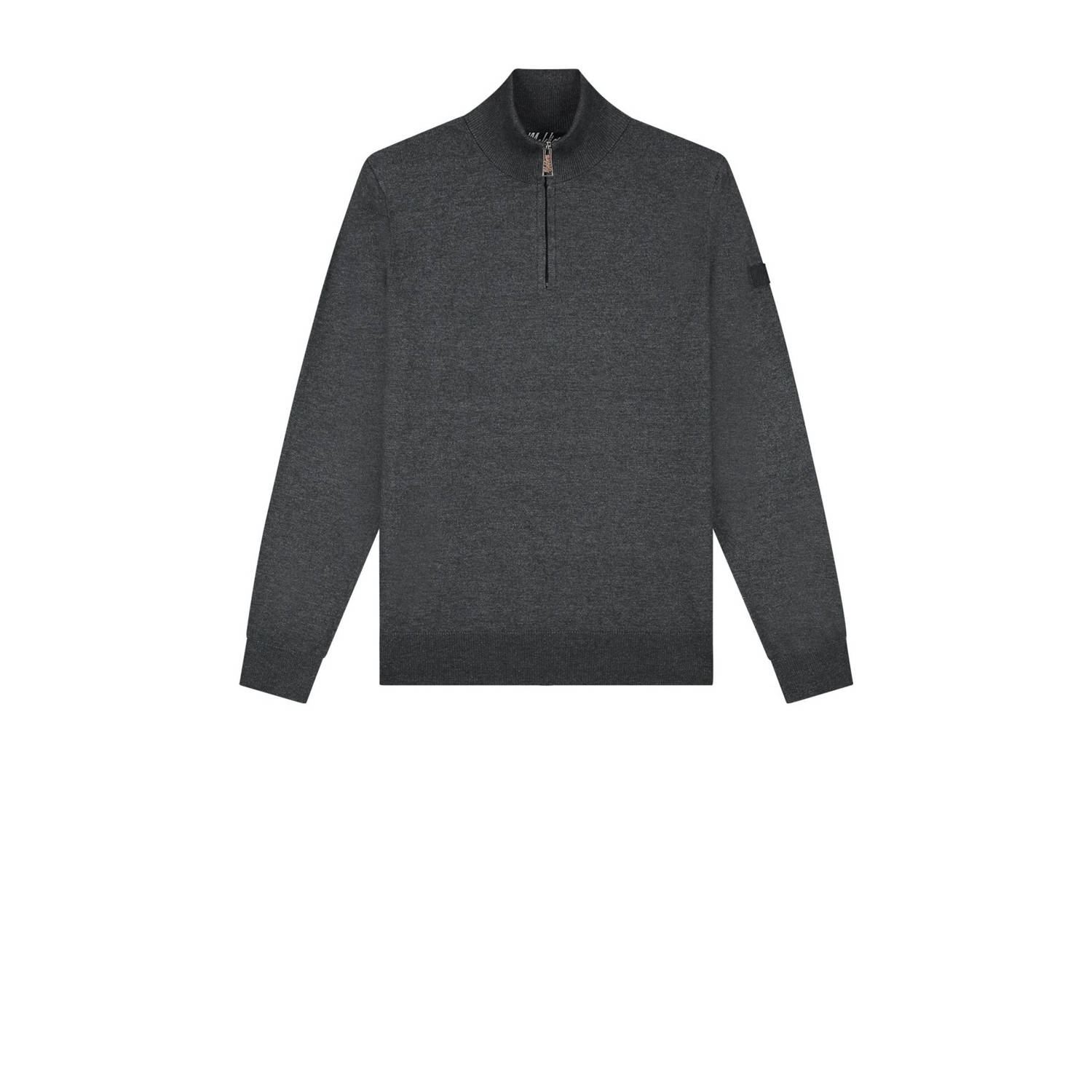 Malelions Knitted 1 4 Zip Sweater Heren