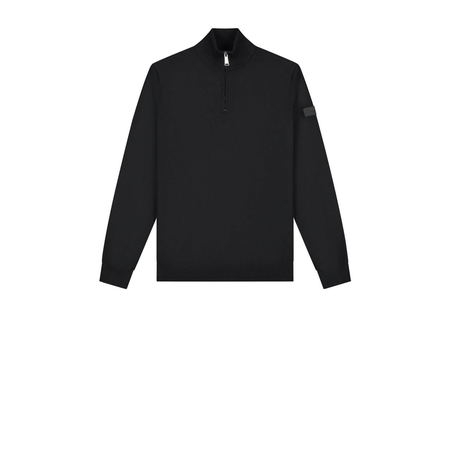 Malelions Zwarte Sweater Mm3-Aw24-09 Herenlions Black Heren