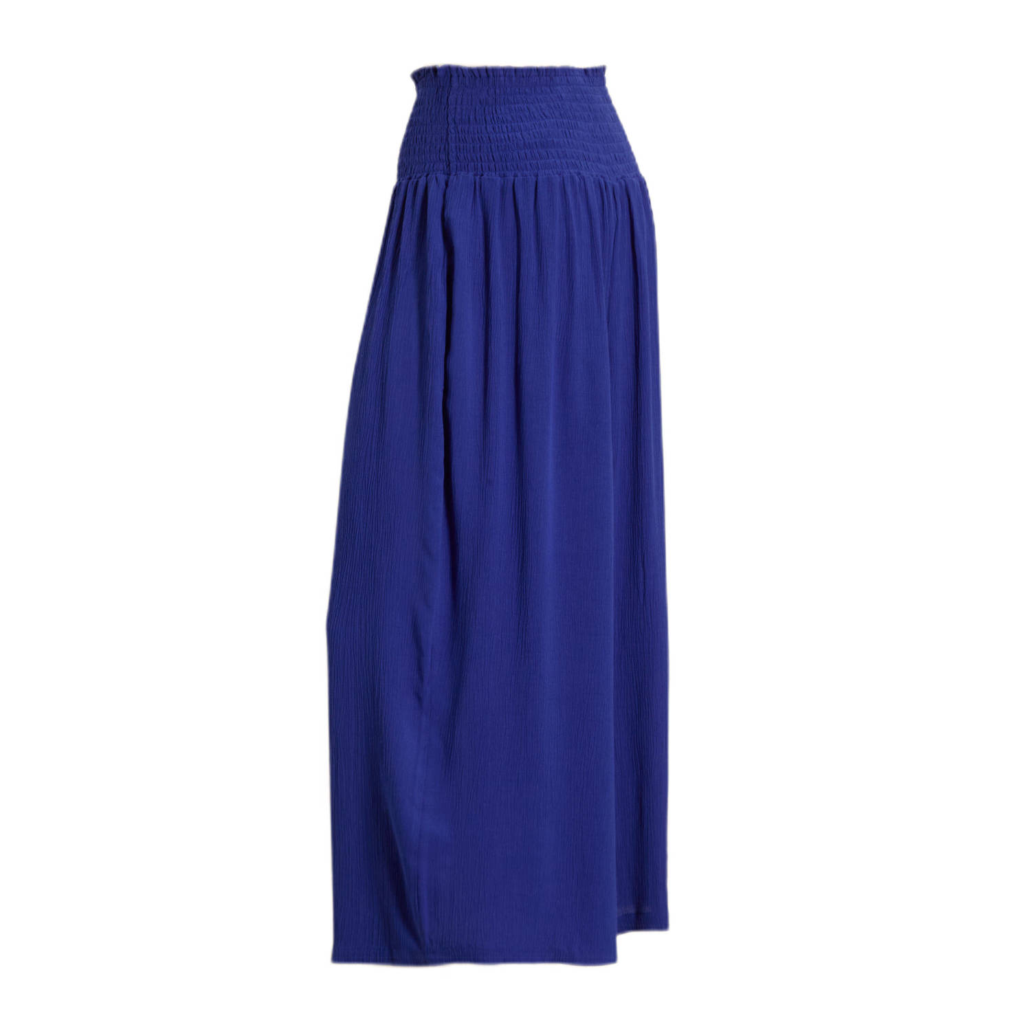 anytime crinkle culotte blauw