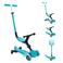 Globber step Go Up Active Lights Aqua  360