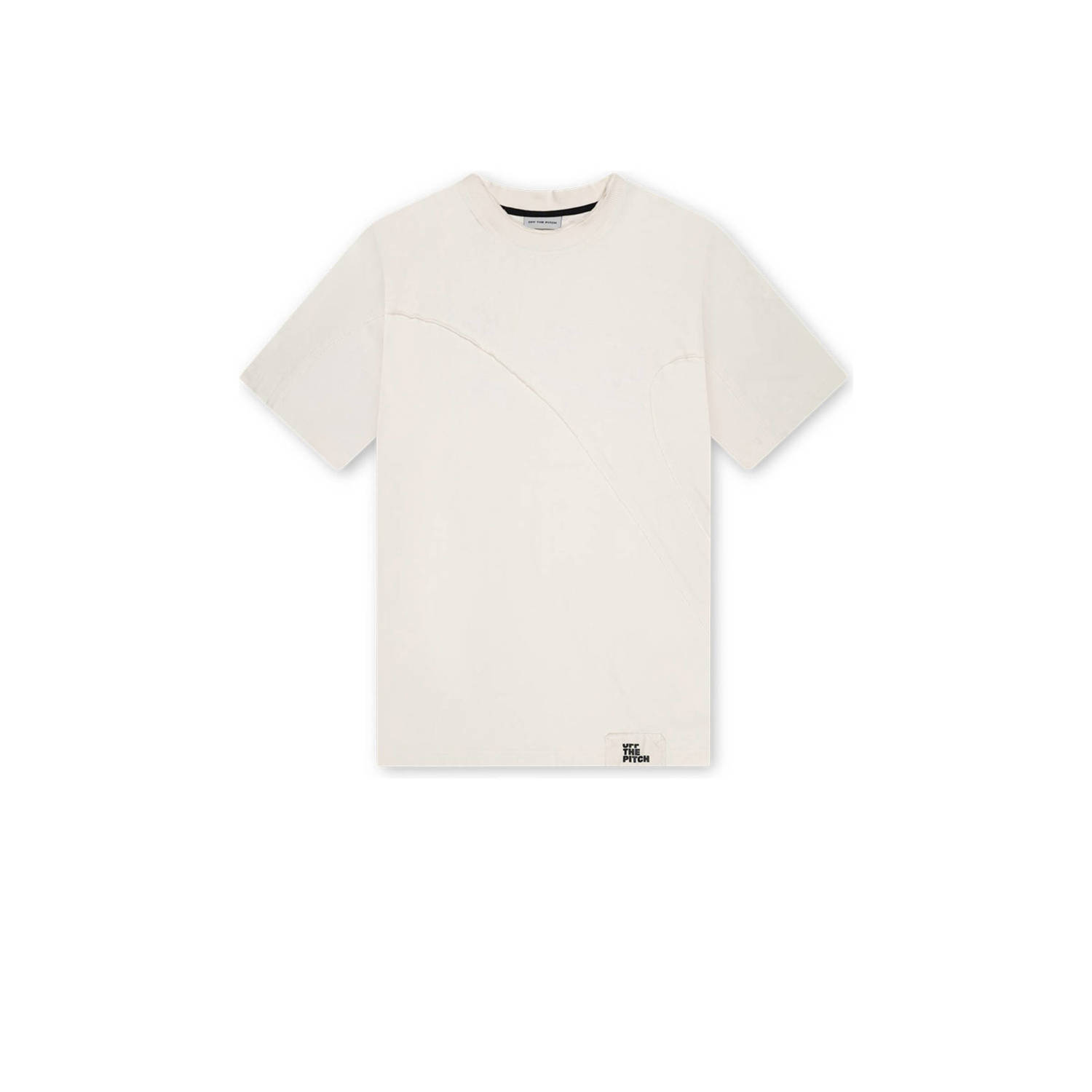 Off The Pitch oversized T-shirt Evolve met backprint off-white