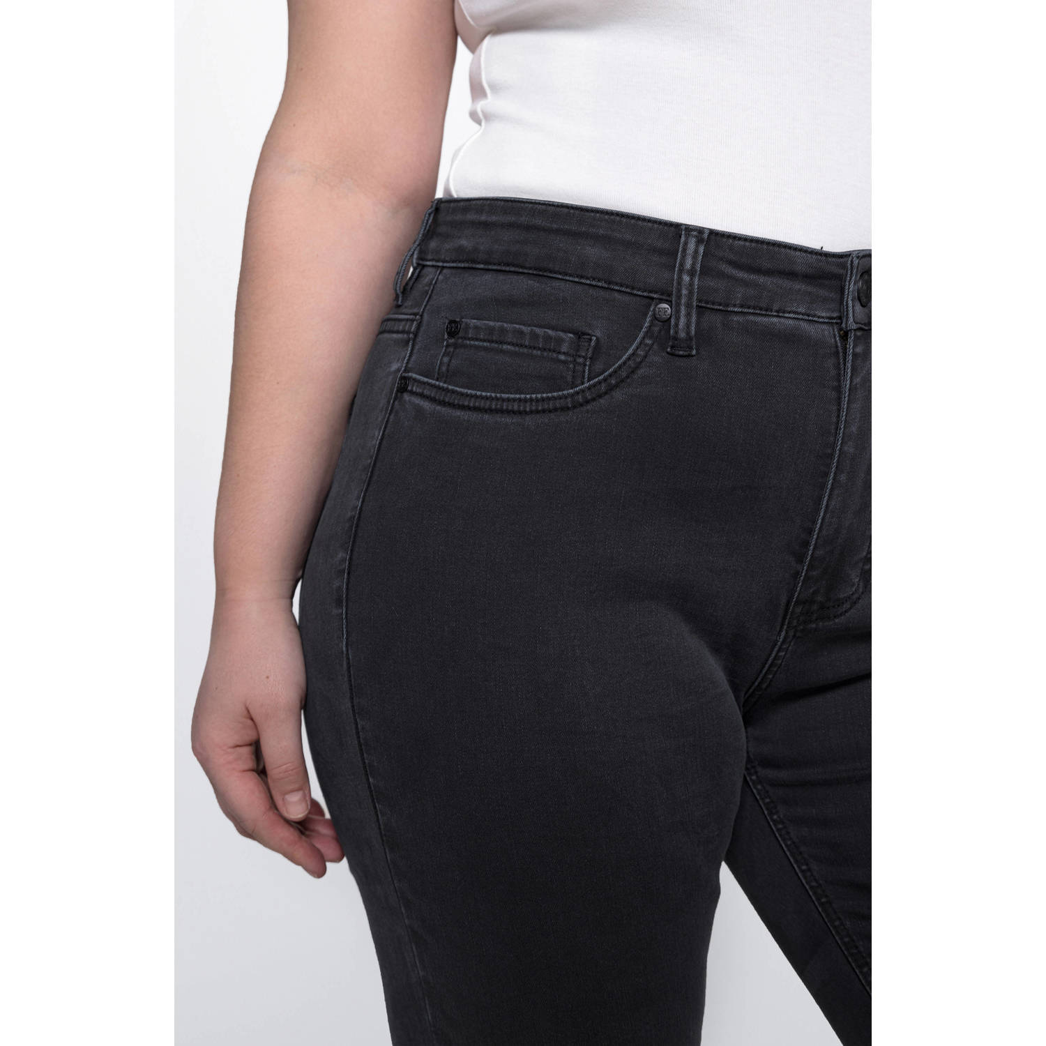 Fox Factor high waist flared jeans BOBI dakota black