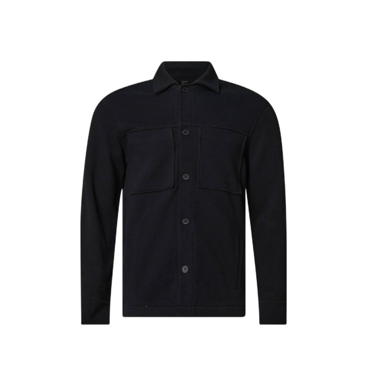 Shoeby regular fit overshirt zwart