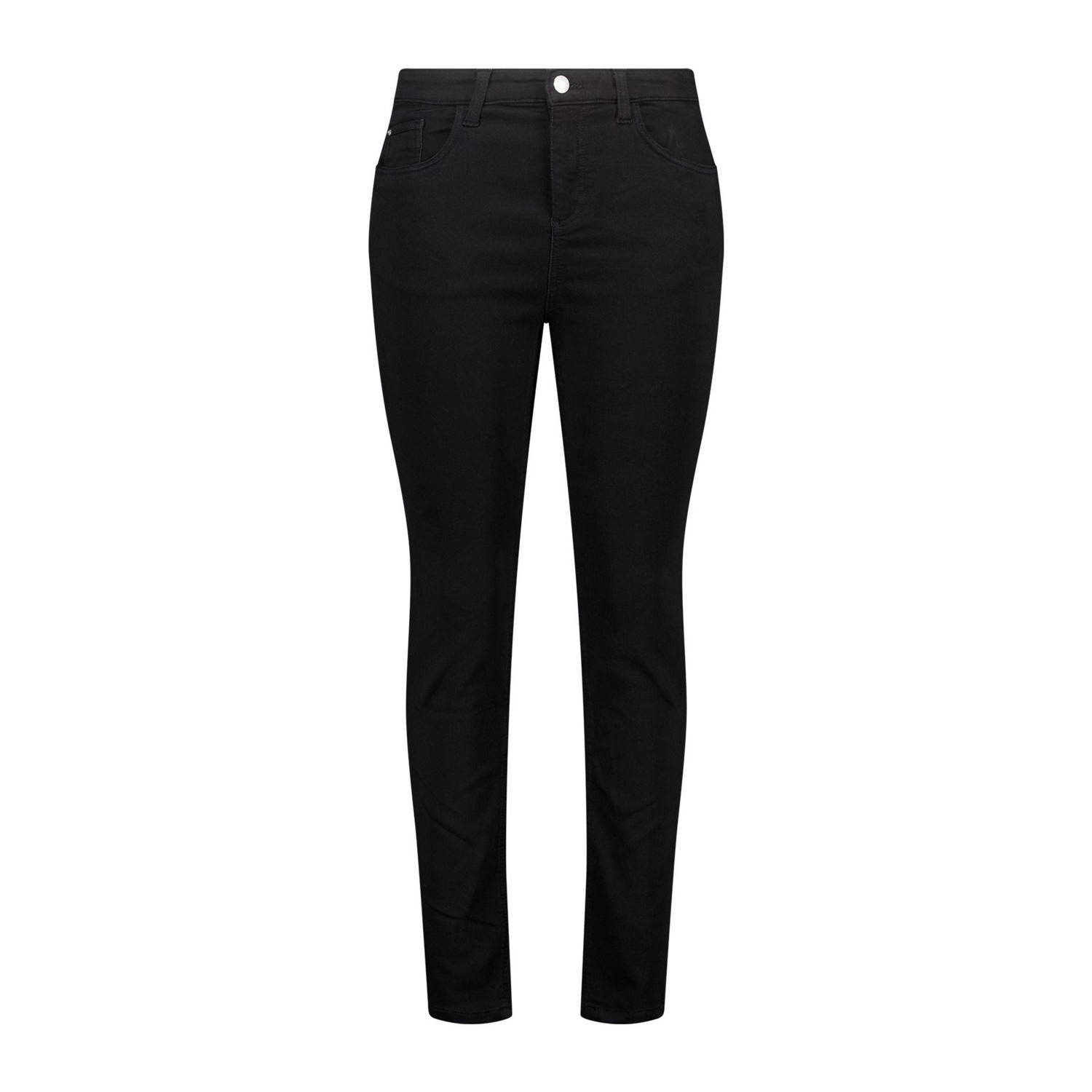 MS Mode regular fit broek zwart