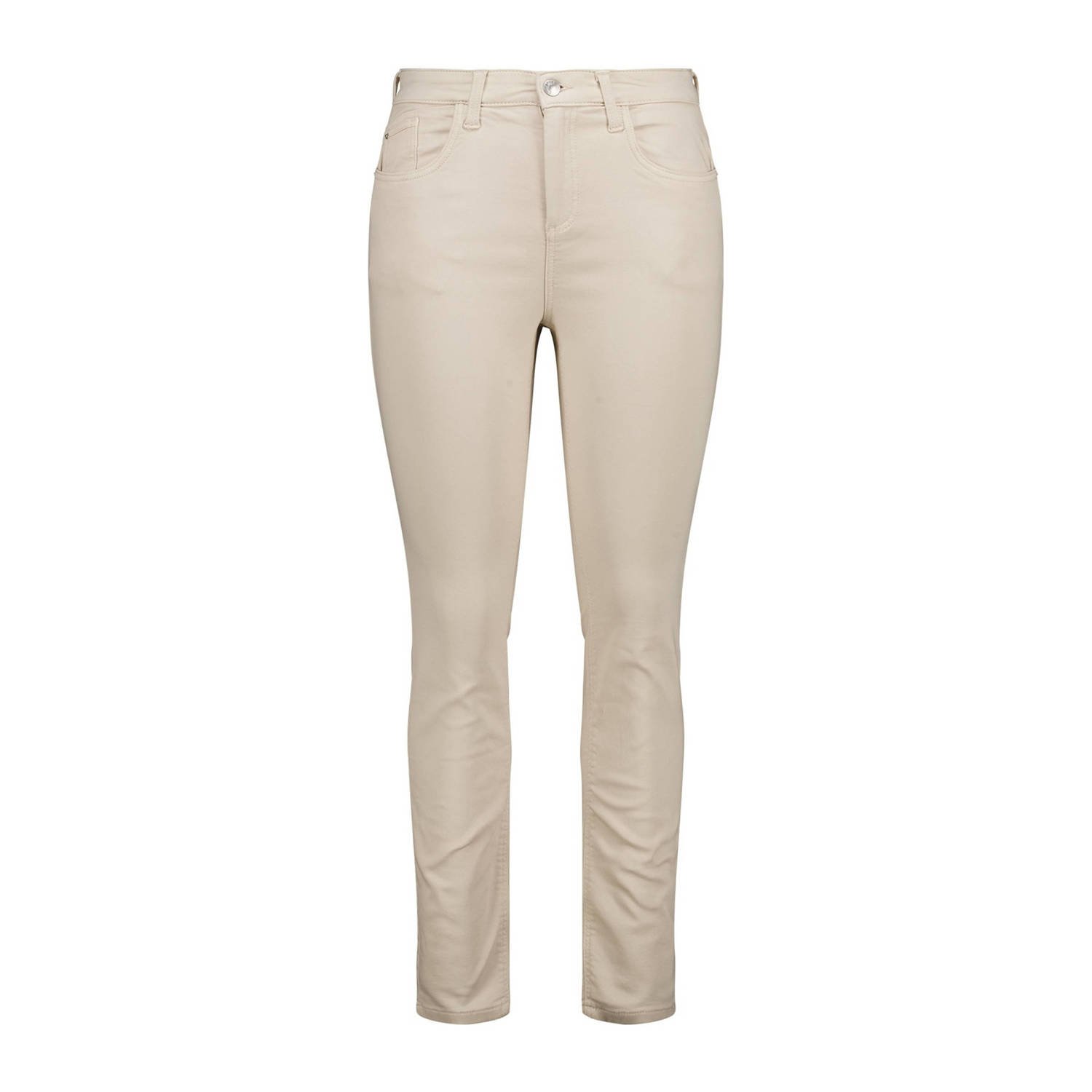 MS Mode regular fit broek crème