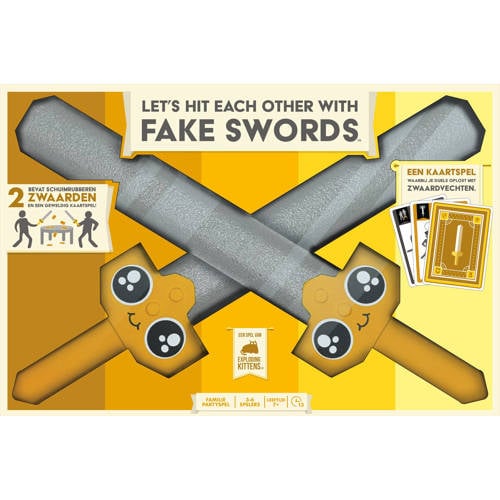 Exploding Kittens Let's Hit Each Other With Fake Swords afbeelding