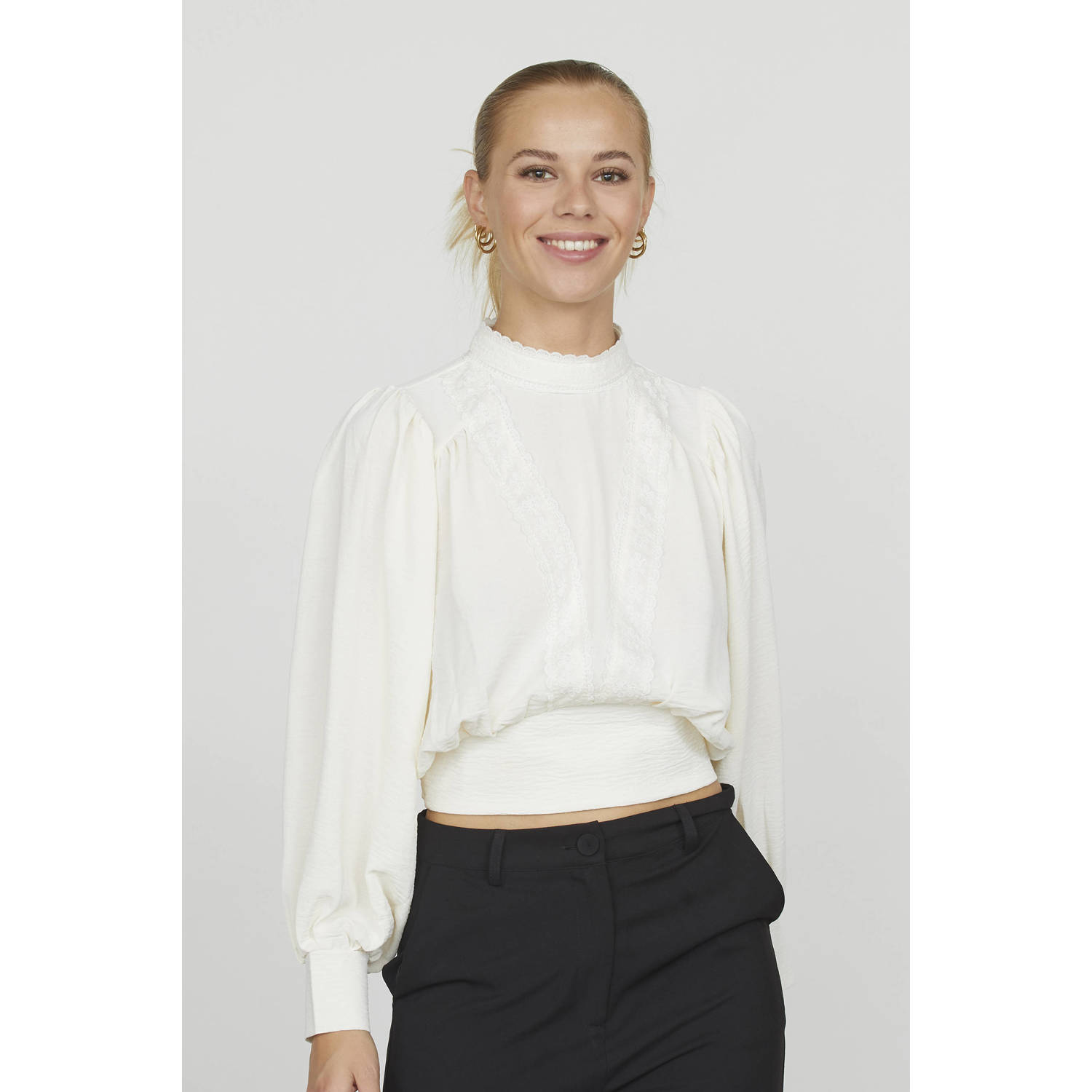 SisterS Point blouse ecru
