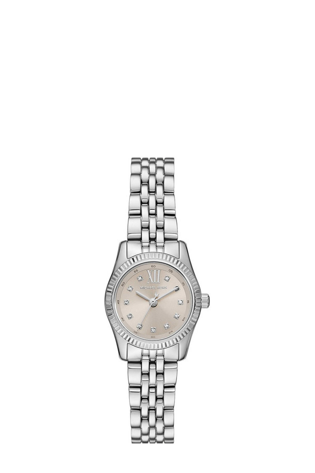 Michael Kors horloge MK4843 Lexington zilverkleurig