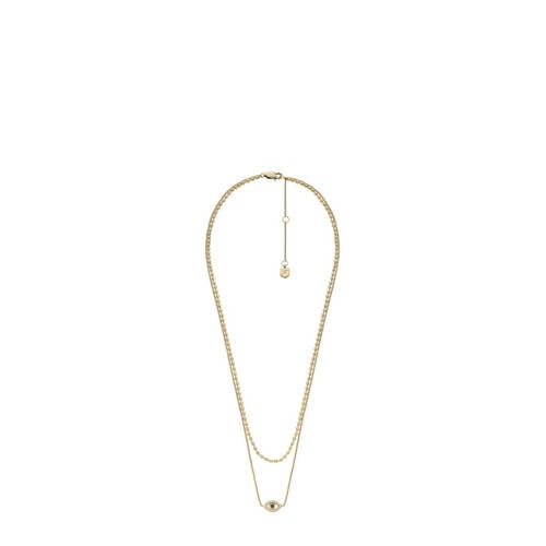 Fossil collier JF04792710 Sutton goudkleurig afbeelding