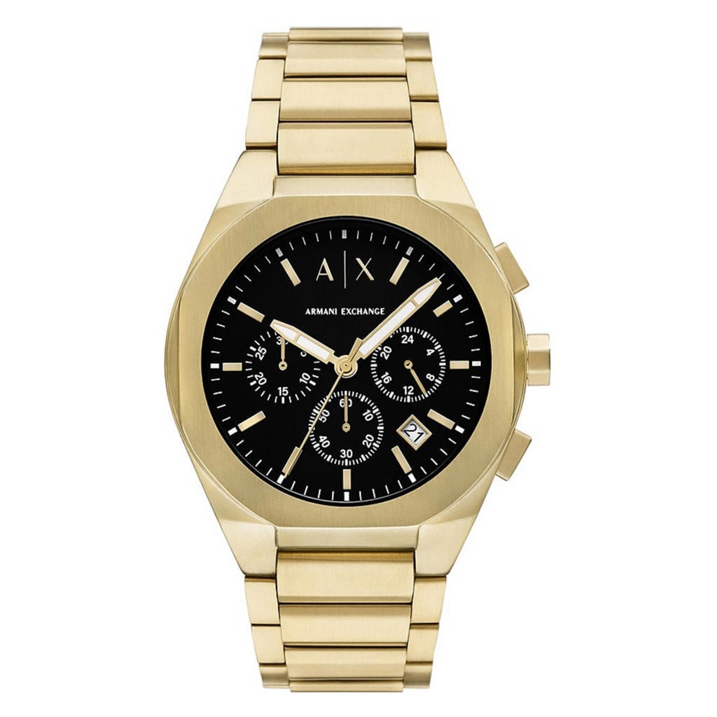 Armani Exchange horloge AX4180 Emporio Armani goudkleurig