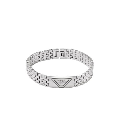 Emporio Armani armband EGS3126040 Eagle Logo zilverkleurig afbeelding