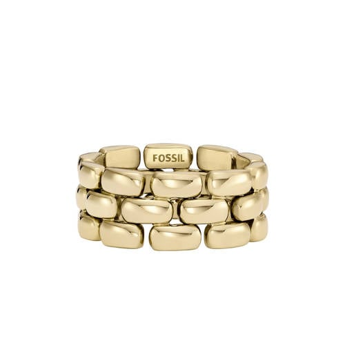 Fossil ring JF04785710506 Arden goudkleurig afbeelding