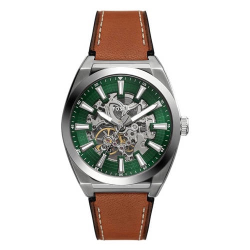 Fossil horloge ME3261 Everett zilverkleurig afbeelding