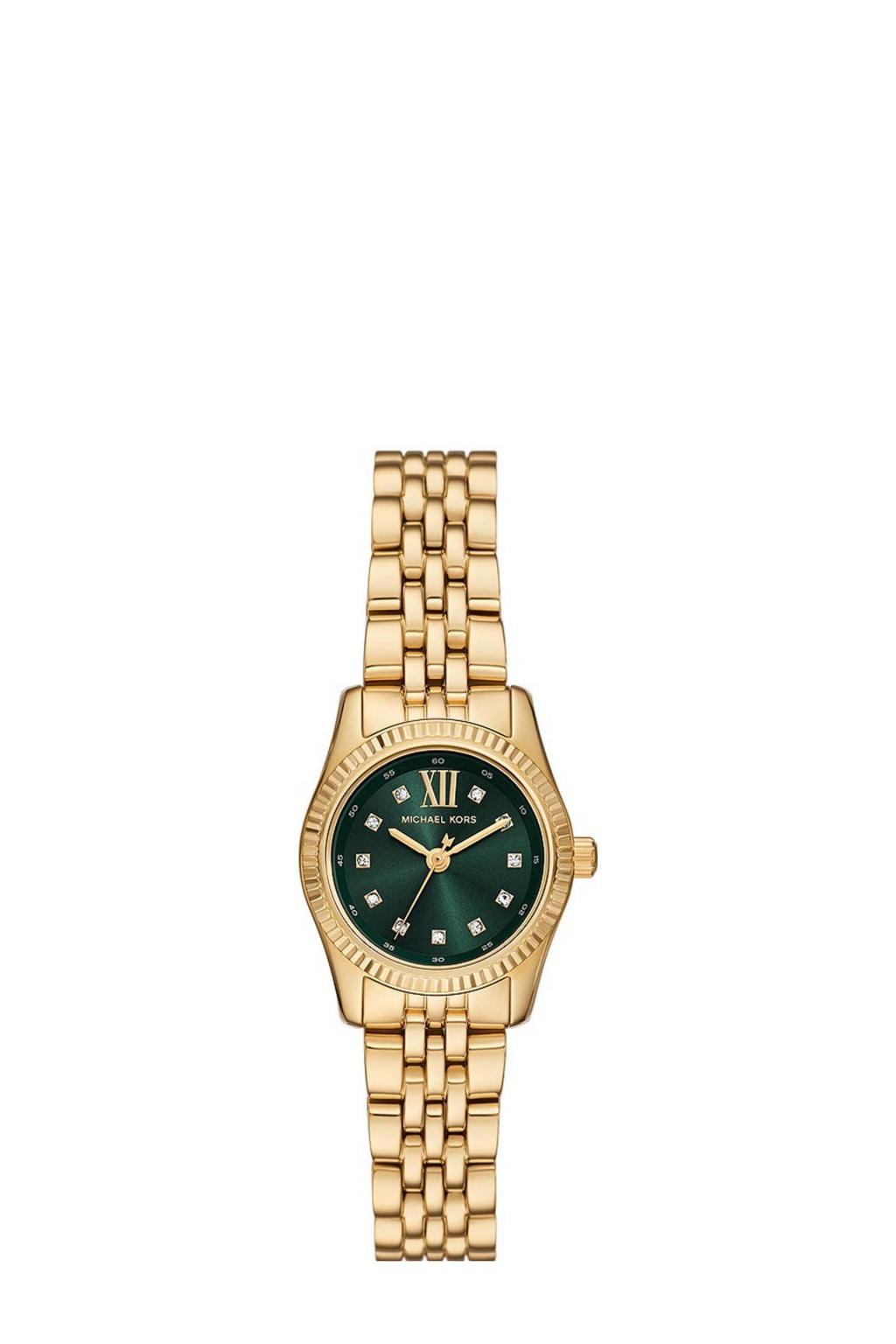 Michael Kors horloge MK4842 Lexington goudkleurig