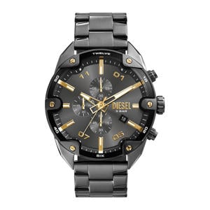 horloge DZ4669 Spiked grijs