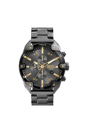 horloge DZ4669 Spiked grijs