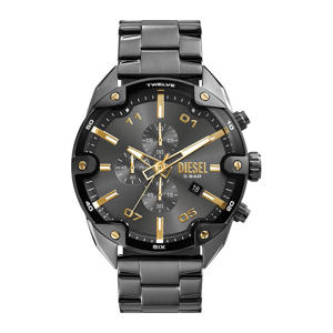 horloge DZ4669 Spiked grijs