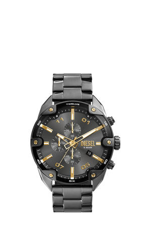 horloge DZ4669 Spiked grijs