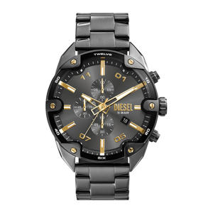 horloge DZ4669 Spiked grijs