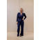 SisterS Point high waist wide leg broek GLUT-PA.A donkerblauw