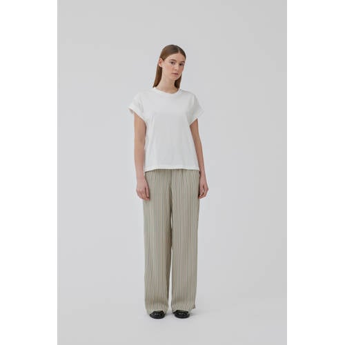 Modström T-shirt wit afbeelding