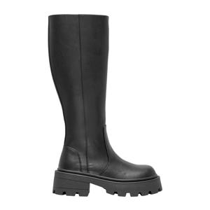 ONLBANYU-9 PU HIGH CHUNKY BOOT  chunky hoge laarzen zwart