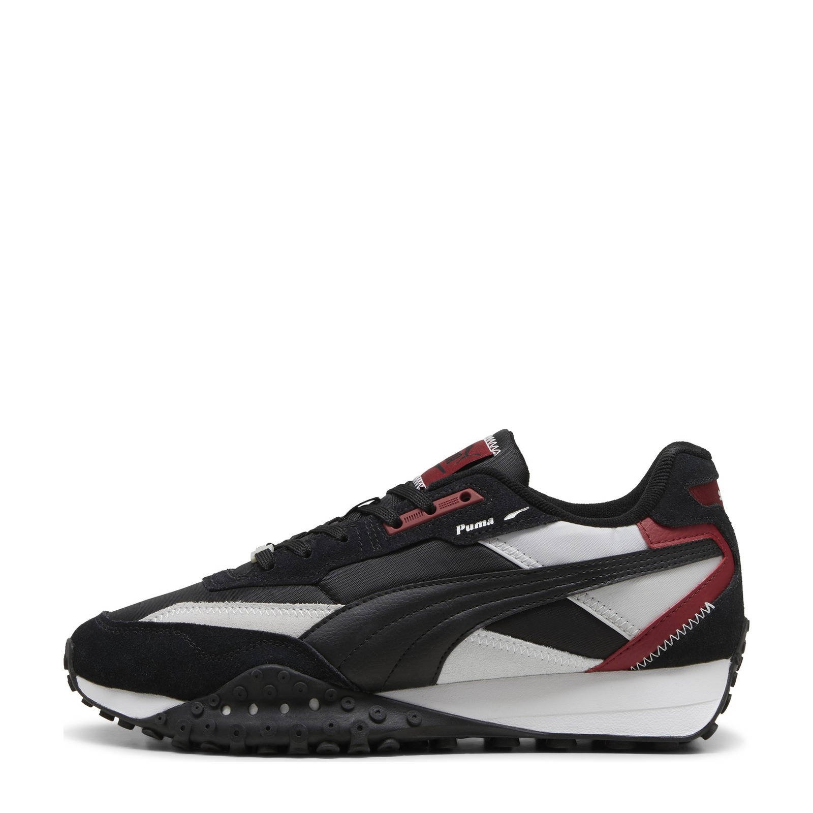 Puma sneakers zwart wit best sale