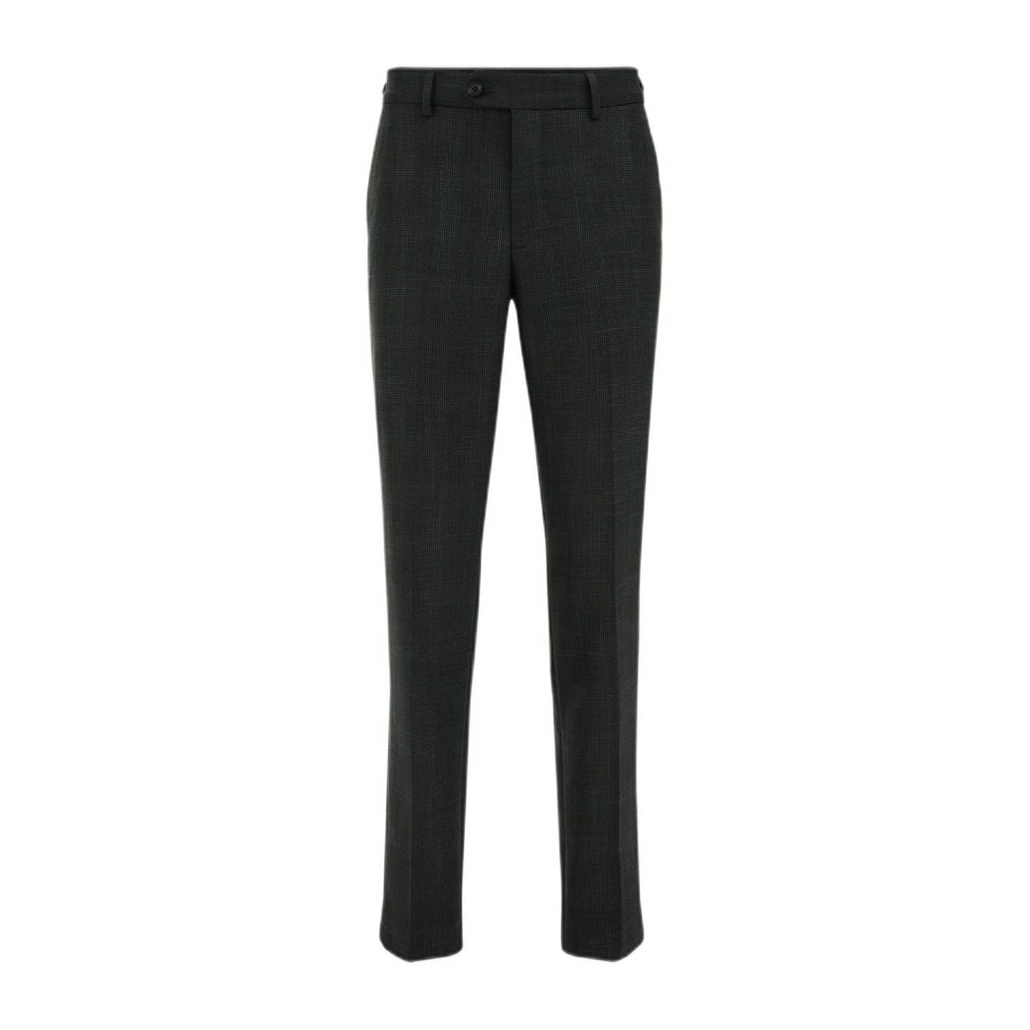 WE Fashion geruite slim fit pantalon dates