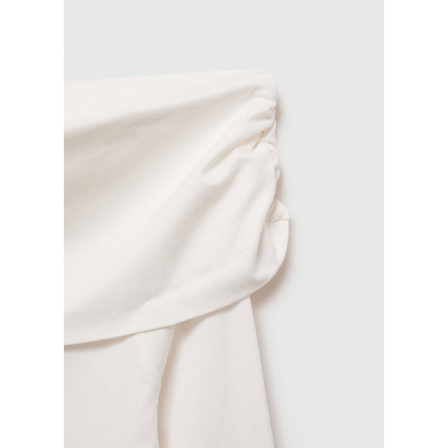 MANGO TEEN off shoulder top wit