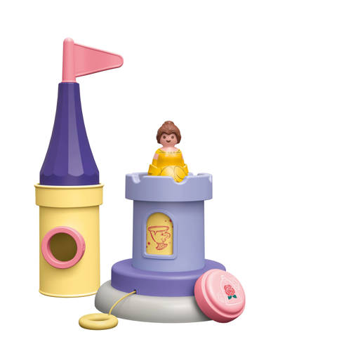 Wehkamp Playmobil Junior Disney Belle's speeltoren met melodie aanbieding
