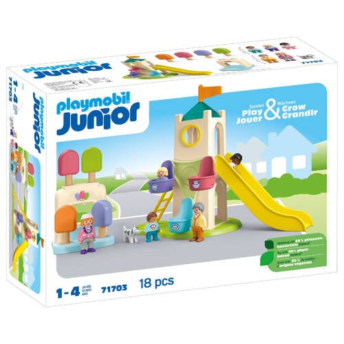 Wehkamp Playmobil Junior Avontuurlijke speeltuin - 71703 aanbieding