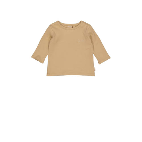 Quapi Newborn baby ribgebreide longsleeve FALLON zand afbeelding