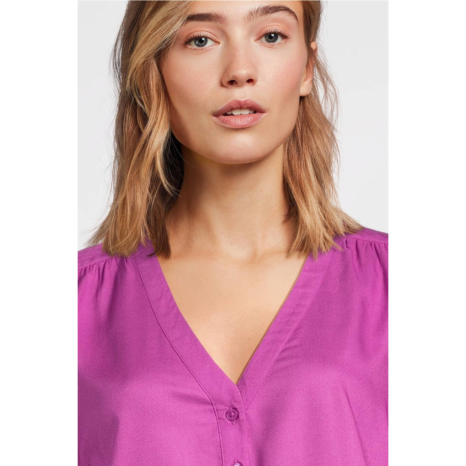 Imagine blouse met lange mouwen roze