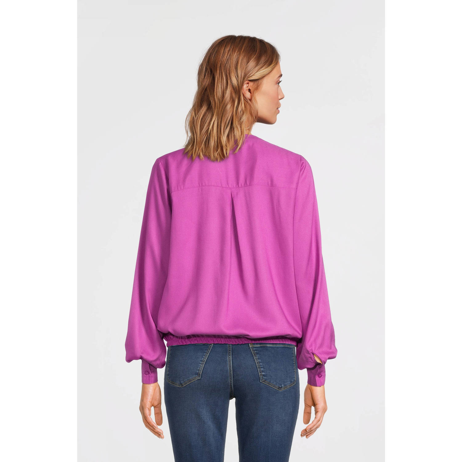 Imagine blouse met lange mouwen roze