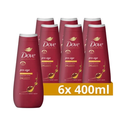 Wehkamp Dove Advanced Care Pro-Age verzorgende douchegel - 6 x 400 ml aanbieding