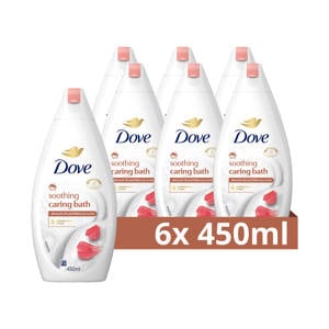 Soothing Amandelolie & Hibiscus badcrème - 6 x 450 ml