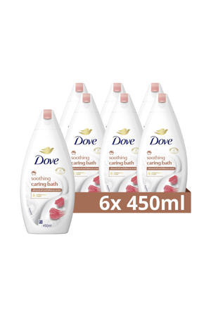 Soothing Amandelolie & Hibiscus badcrème - 6 x 450 ml