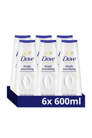 Deeply Nourishing verzorgende douchegel - 6 x 600 ml
