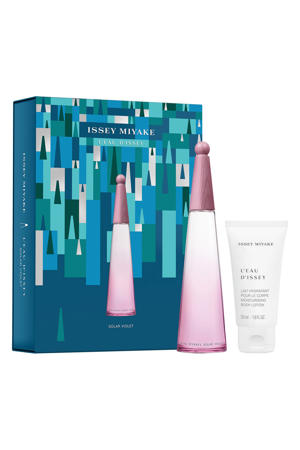Solar Violet geschenkset - eau de toilette 50 ml + body lotion 50 ml